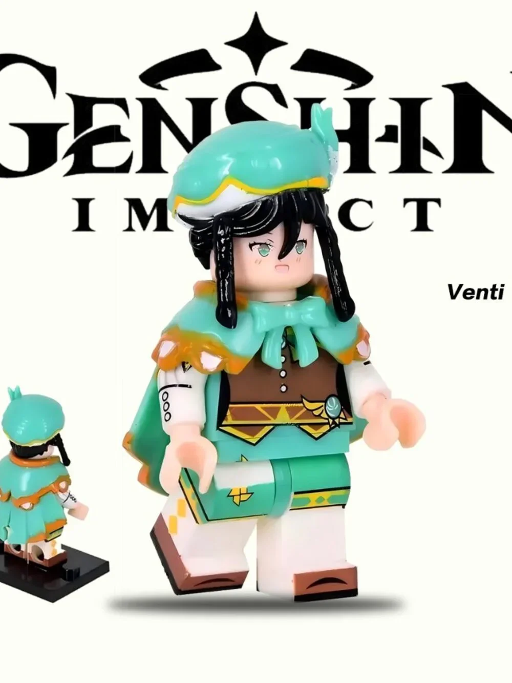 Game Genshin Impact Raiden Shogun Custom Minifigures birthday gift for him